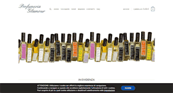 Desktop Screenshot of profumeriaglamour.com